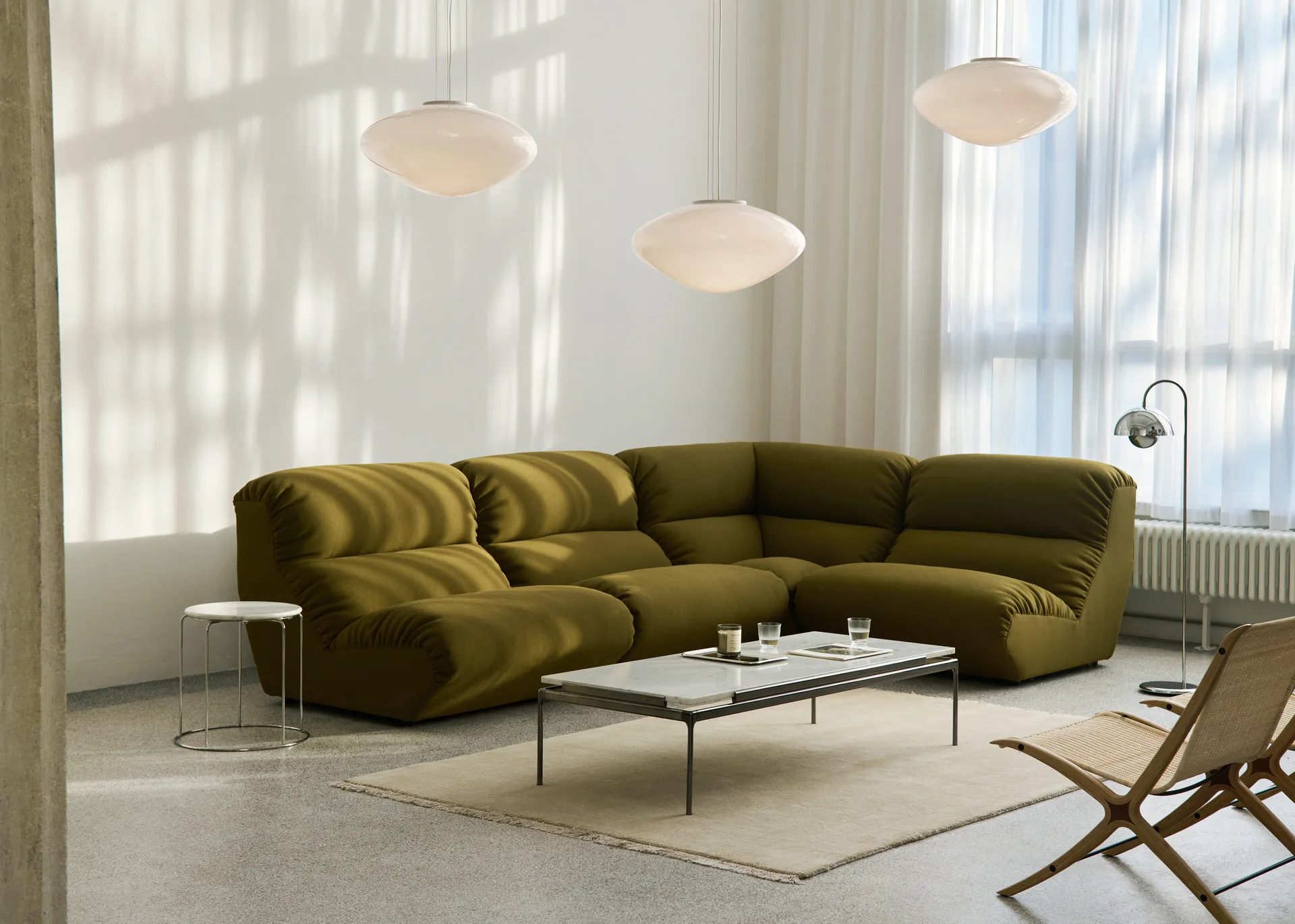 Hi Lo modulsoffa konfiguration E Mylla 0971 &Tradition