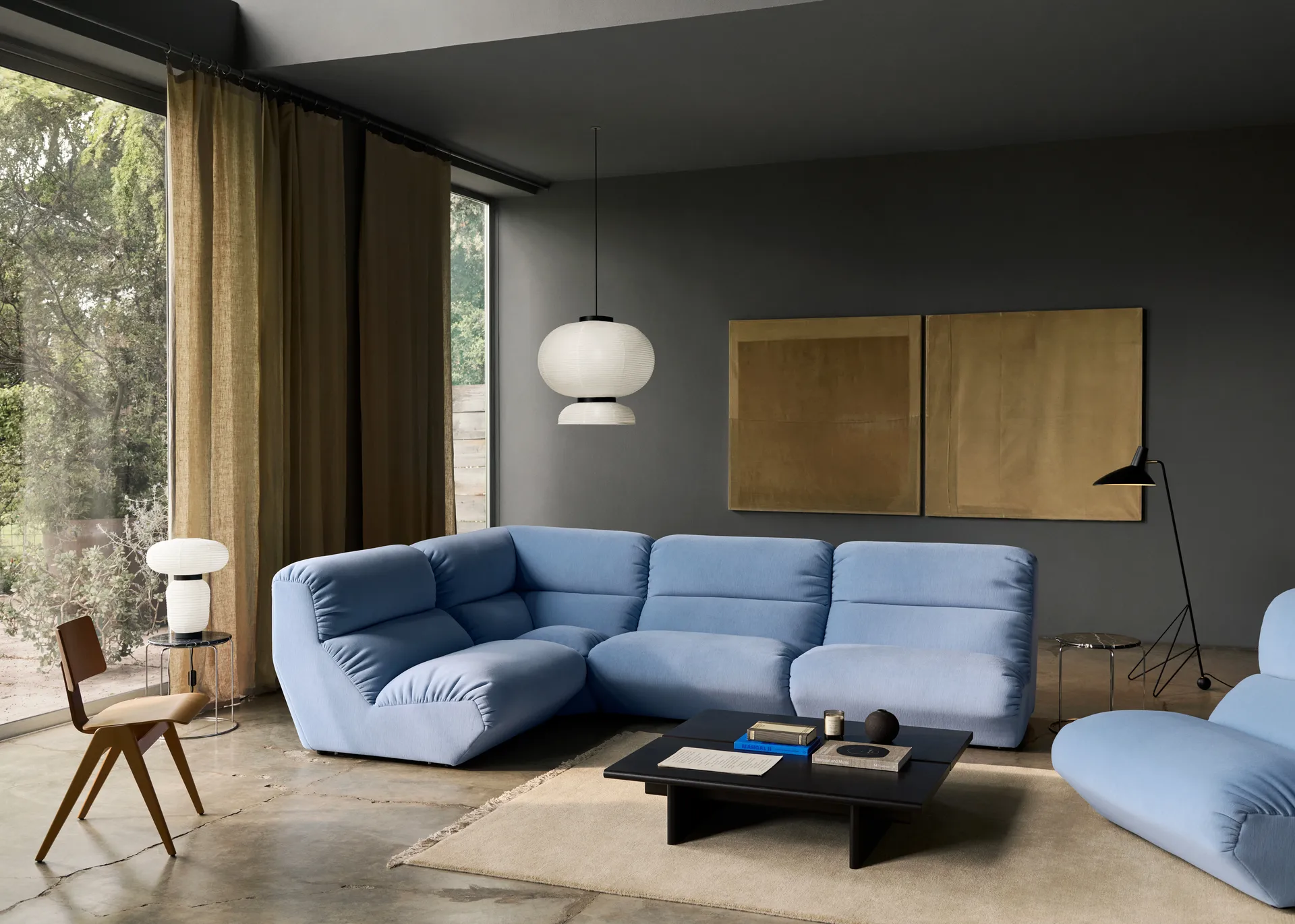 Hi Lo modulsoffa konfiguration G Gentle 0733 &Tradition