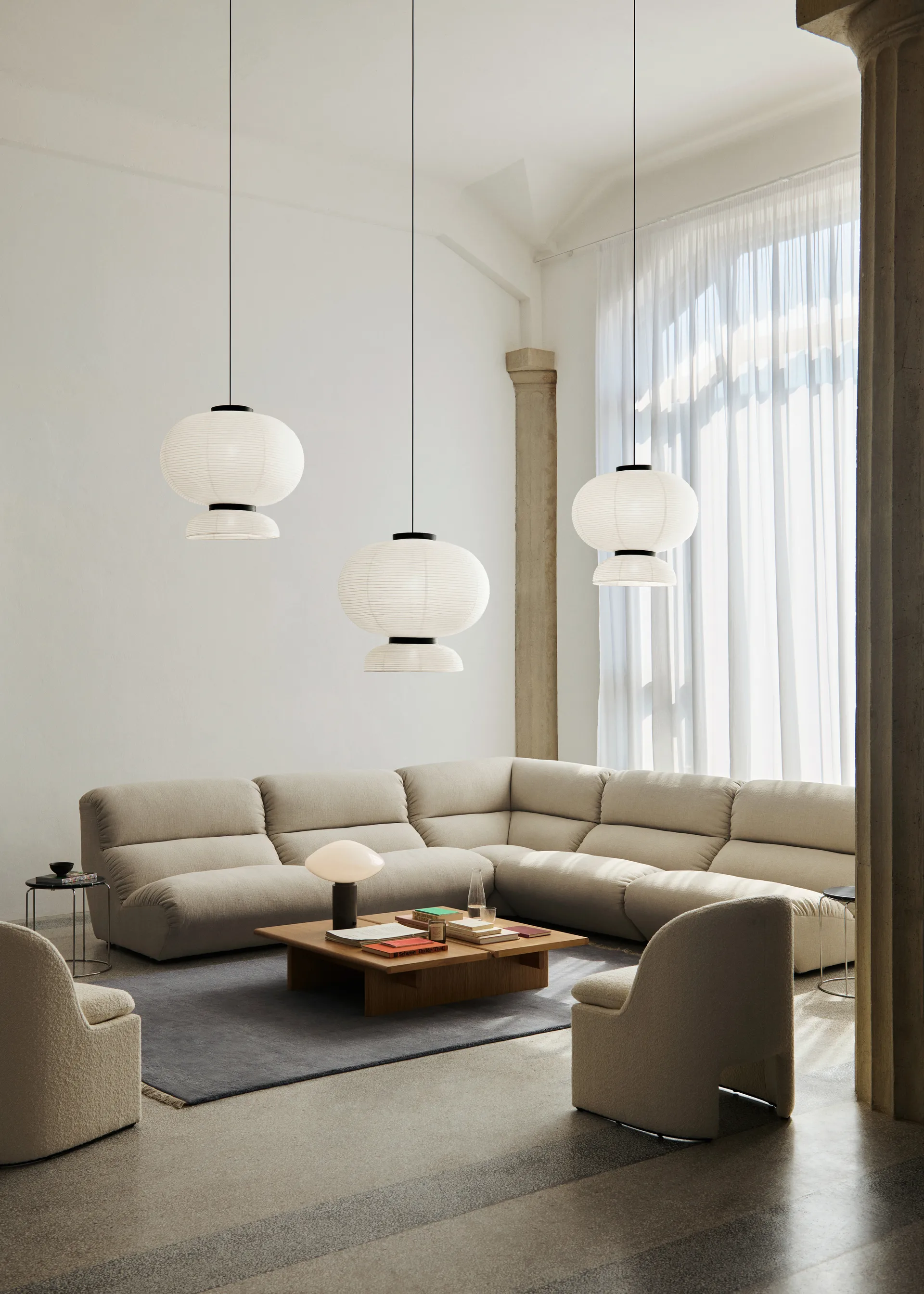 Hi Lo modulsoffa konfiguration G Grain 61229 &Tradition