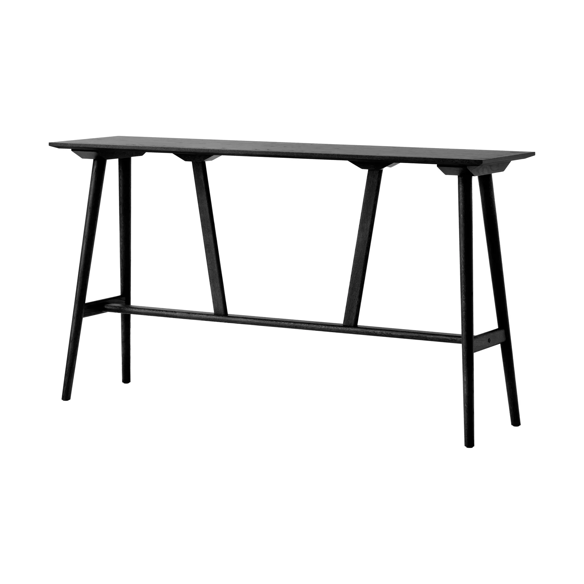In Between SK27 Bar Table barbord 190x50x105 cm, Svartlackad ek &Tradition