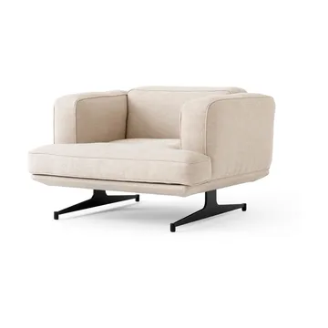 Inland AV21 fåtölj - Clay 0011-warm black - &Tradition