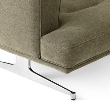 Inland AV21 fåtölj - Clay 0014-polished aluminium - &Tradition