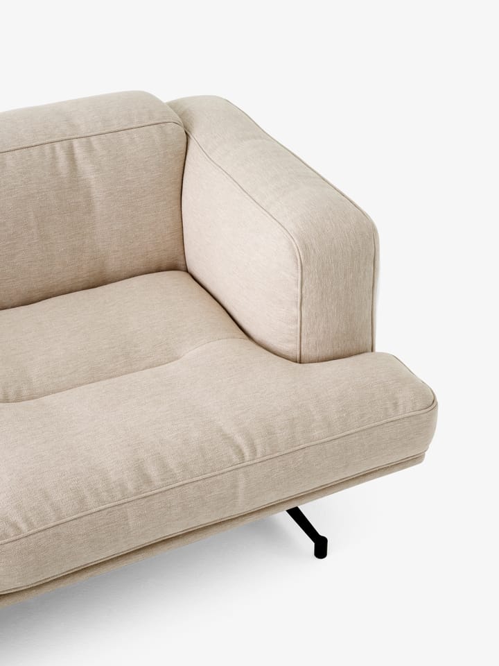 Inland AV23 3-sits soffa, Clay 0011-warm black &Tradition