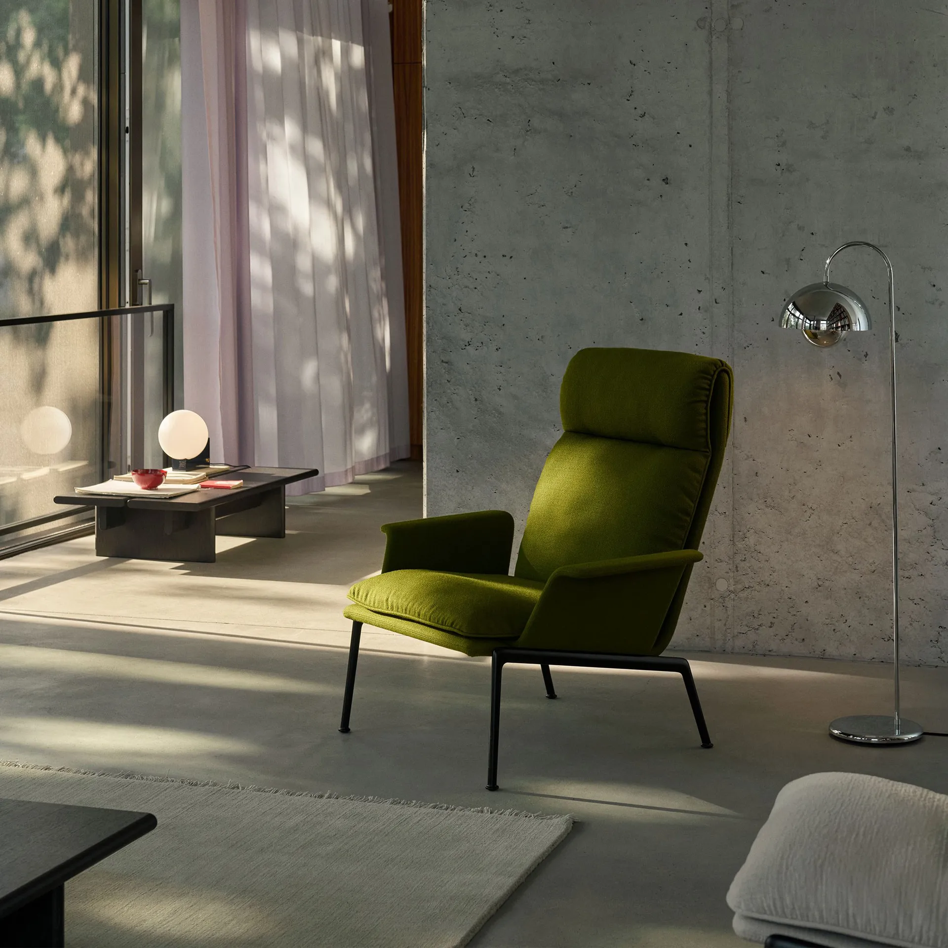 Ita OS3 soffbord 60x110 cm, Dark stained oak &Tradition