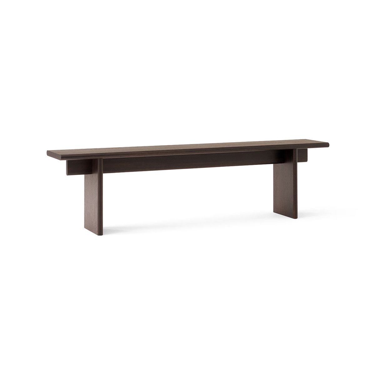 &Tradition Ita OS5 bänk 170 cm Dark stained oak | Skandinavisk Design | Bänkar | Brun