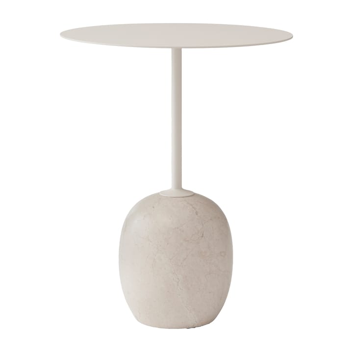 Lato bord LN8 - Ivory white-Crema diva marble - &Tradition