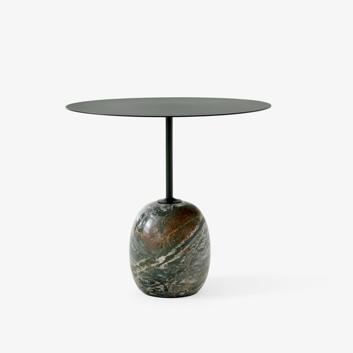 Lato LN9 sidobord, Deep Green-Verde Alpi Marble &Tradition