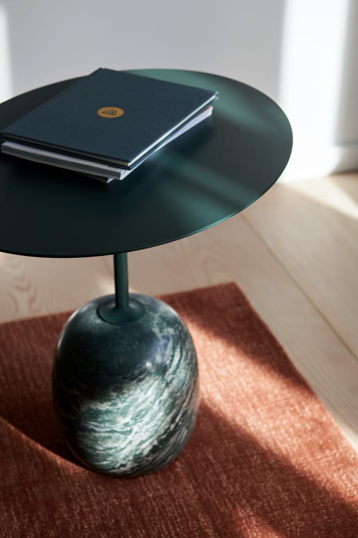 Lato LN9 sidobord, Deep Green-Verde Alpi Marble &Tradition