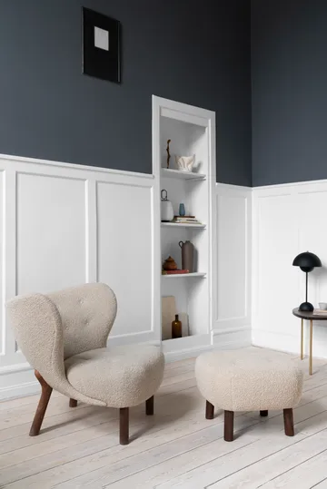 Little Petra VB1 fåtölj - Oljad valnöt-Karakorum 003 - &Tradition