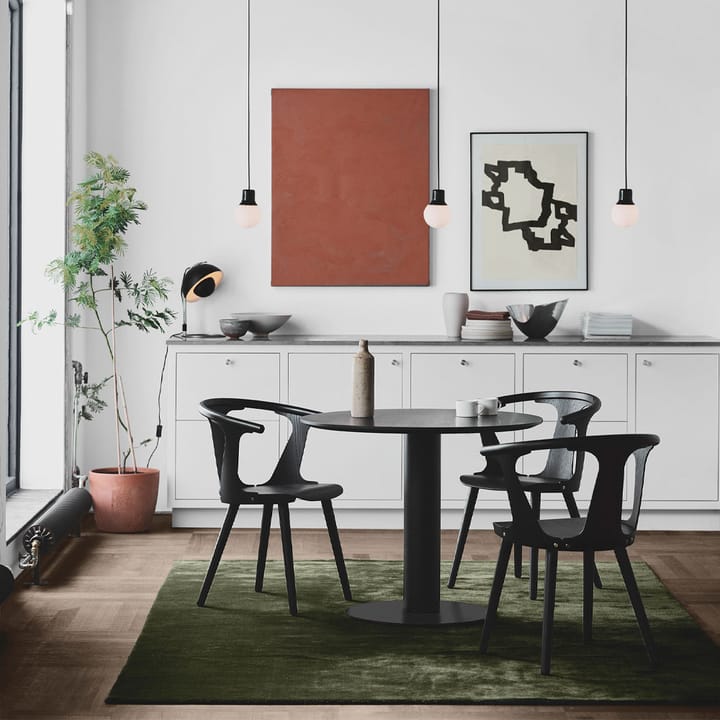Mass Light NA5 Pendel, svart marmor/vit, nero marquina &Tradition
