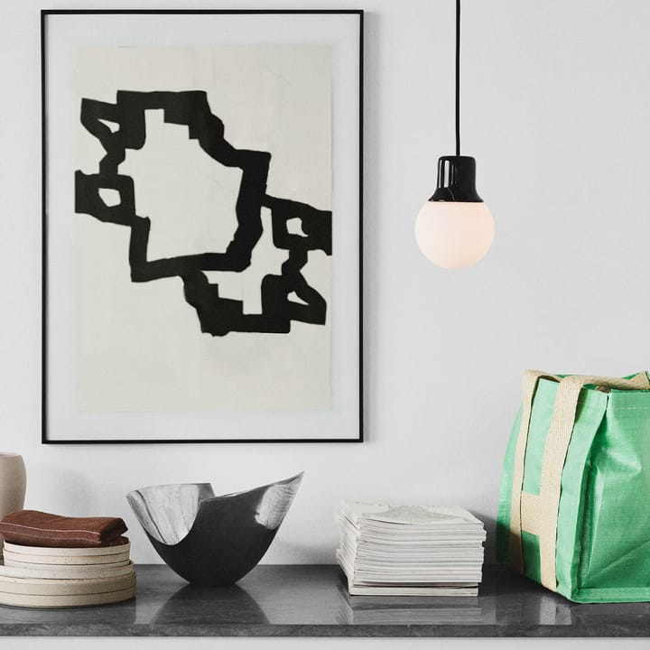 Mass Light NA5 Pendel, svart marmor/vit, nero marquina &Tradition