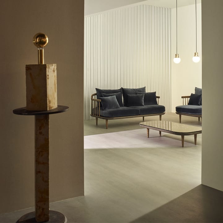 Mass Light NA5 Pendel, svart marmor/vit, nero marquina &Tradition