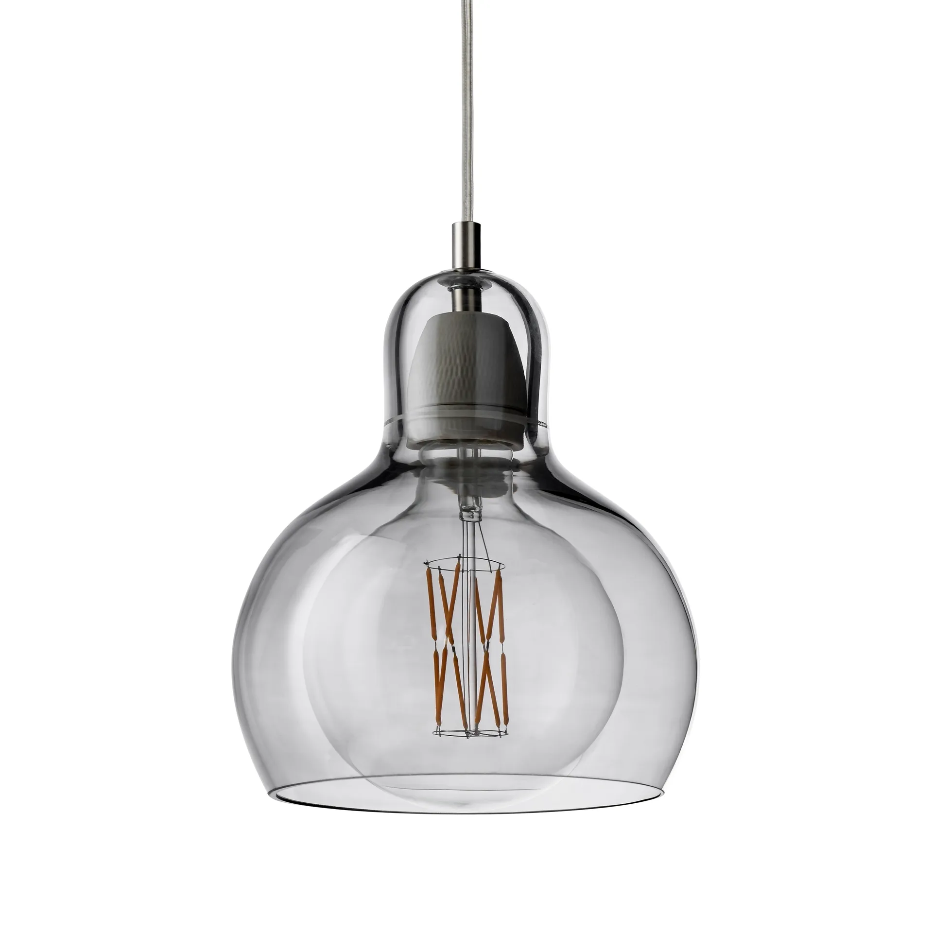Mega Bulb SR2 lampa, Silver-klar sladd &Tradition