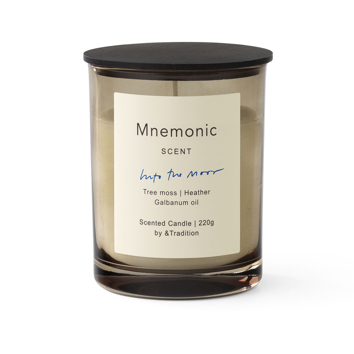 &Tradition Mnemonic MNC5 doftljus Into the moor | Skandinavisk Design | Doftljus & Doftpinnar | Svart
