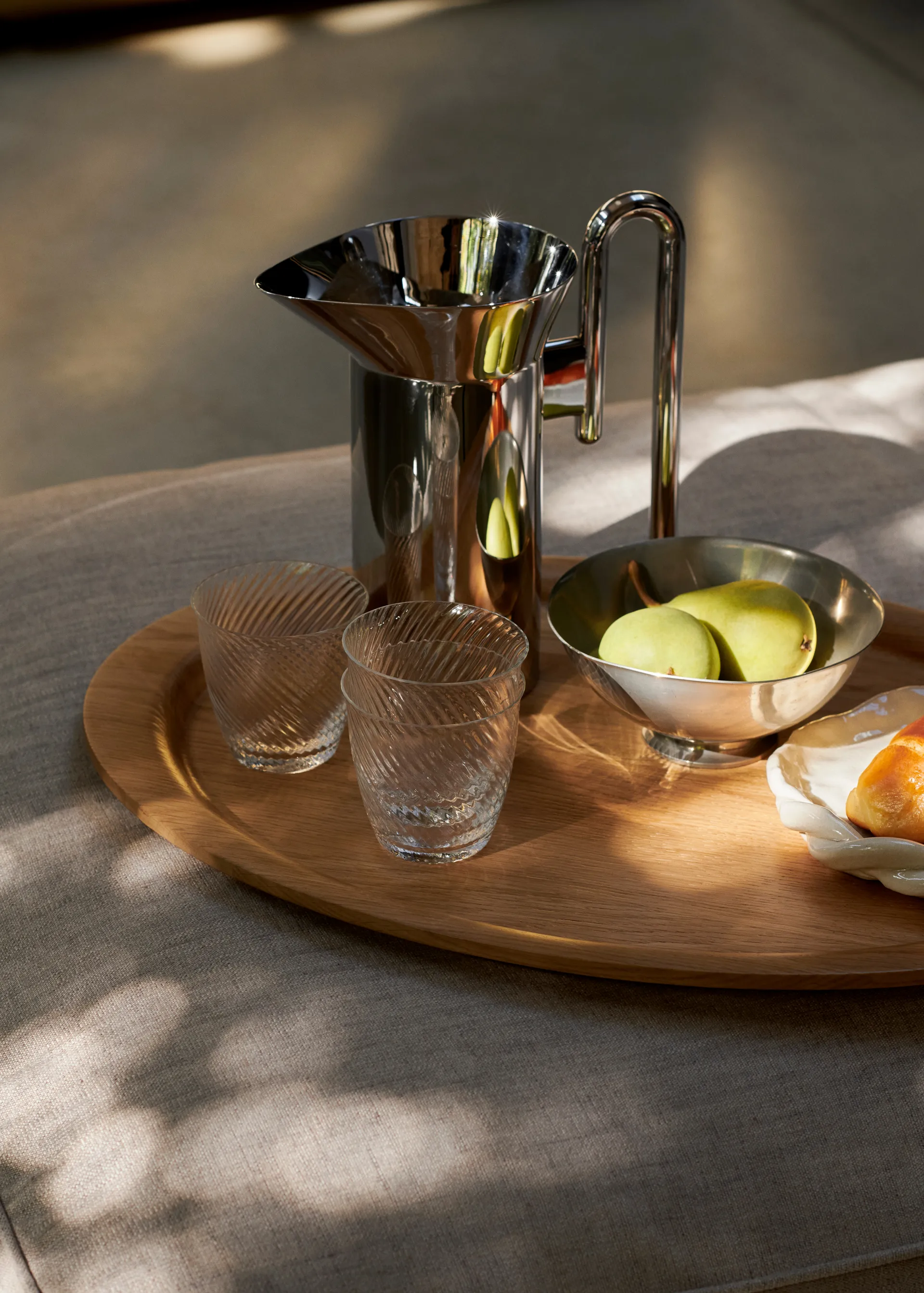 Momento JH38 kanna 1 liter, Polished Steel &Tradition