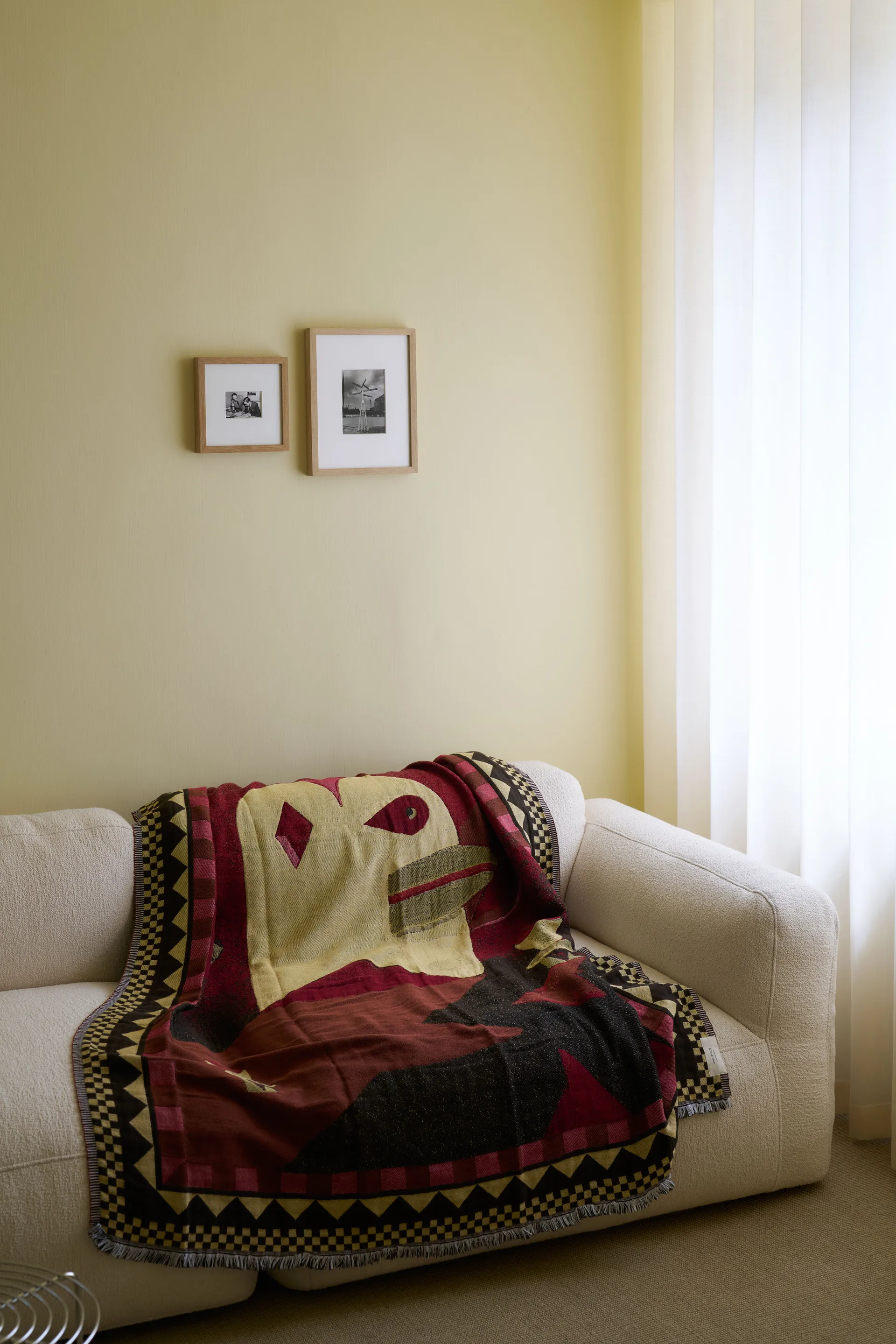 Momento JH46 pläd 180x130 cm, Red dawn &Tradition