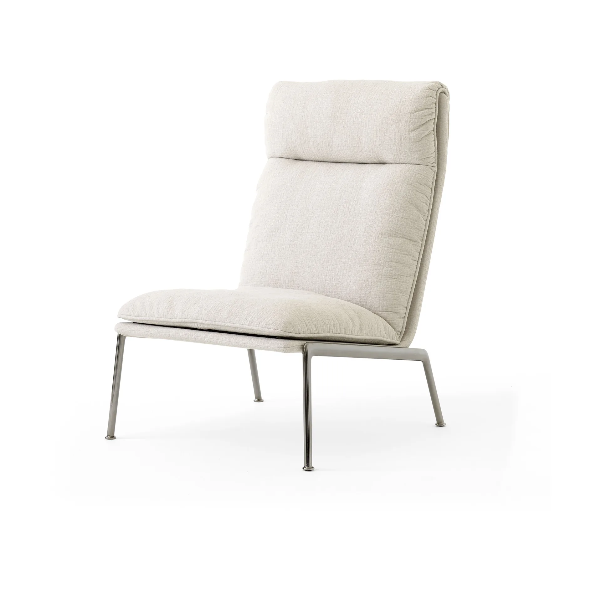 Muno LN16 High back loungefåtölj, Dark chrome-Cifrado 0221 &Tradition