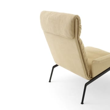 Muno LN17 High back loungefåtölj - Warm black-Clay 0007 - &Tradition