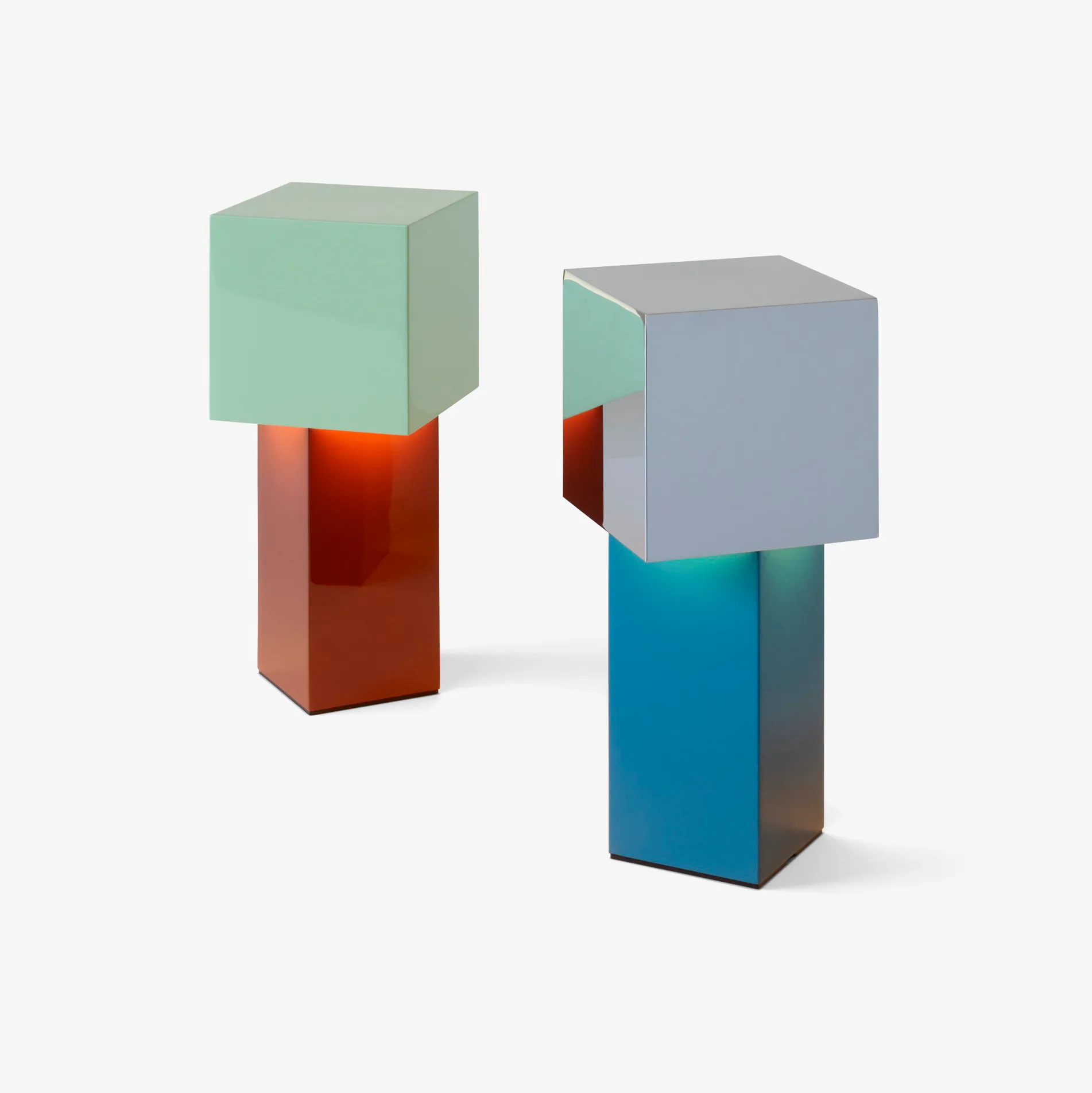 Pivot ATD7 portabel lampa, Rusty mint &Tradition