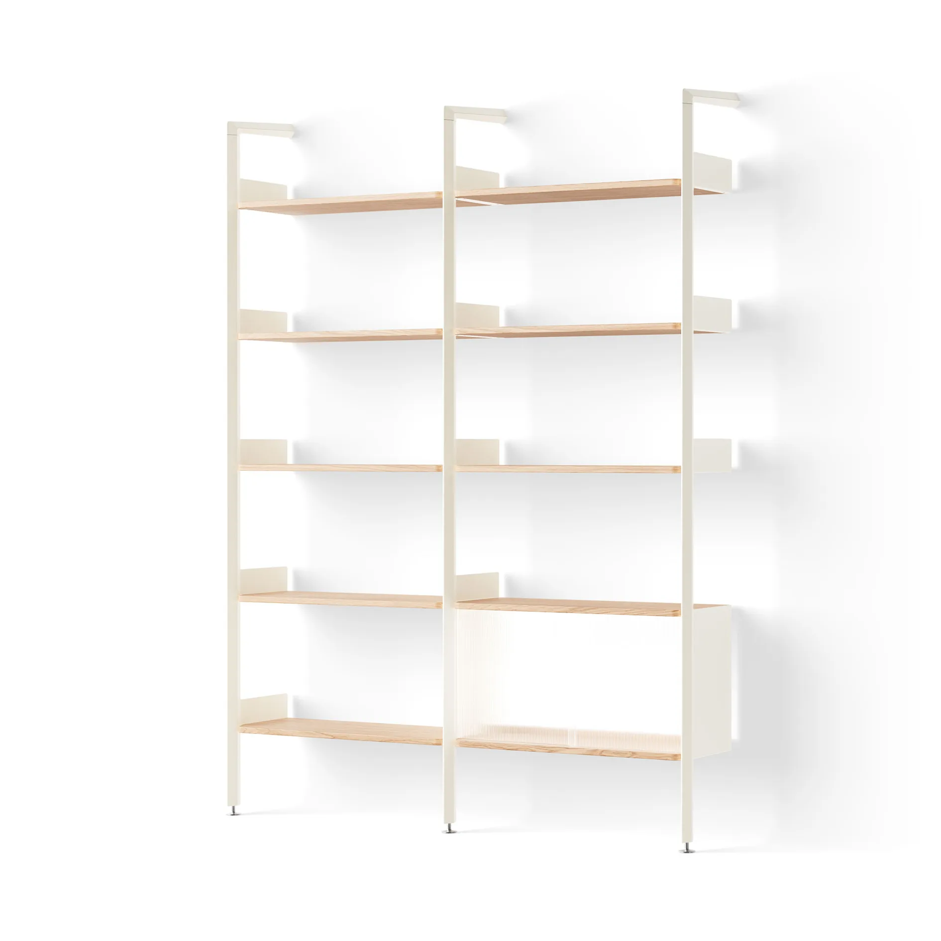 Rombe hylla konfiguration C alabaster-lackad ek &Tradition