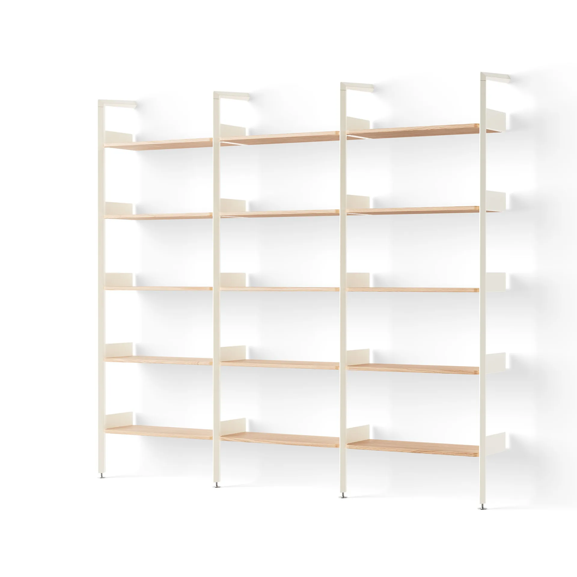 Rombe hylla konfiguration F alabaster-lackad ek,  &Tradition