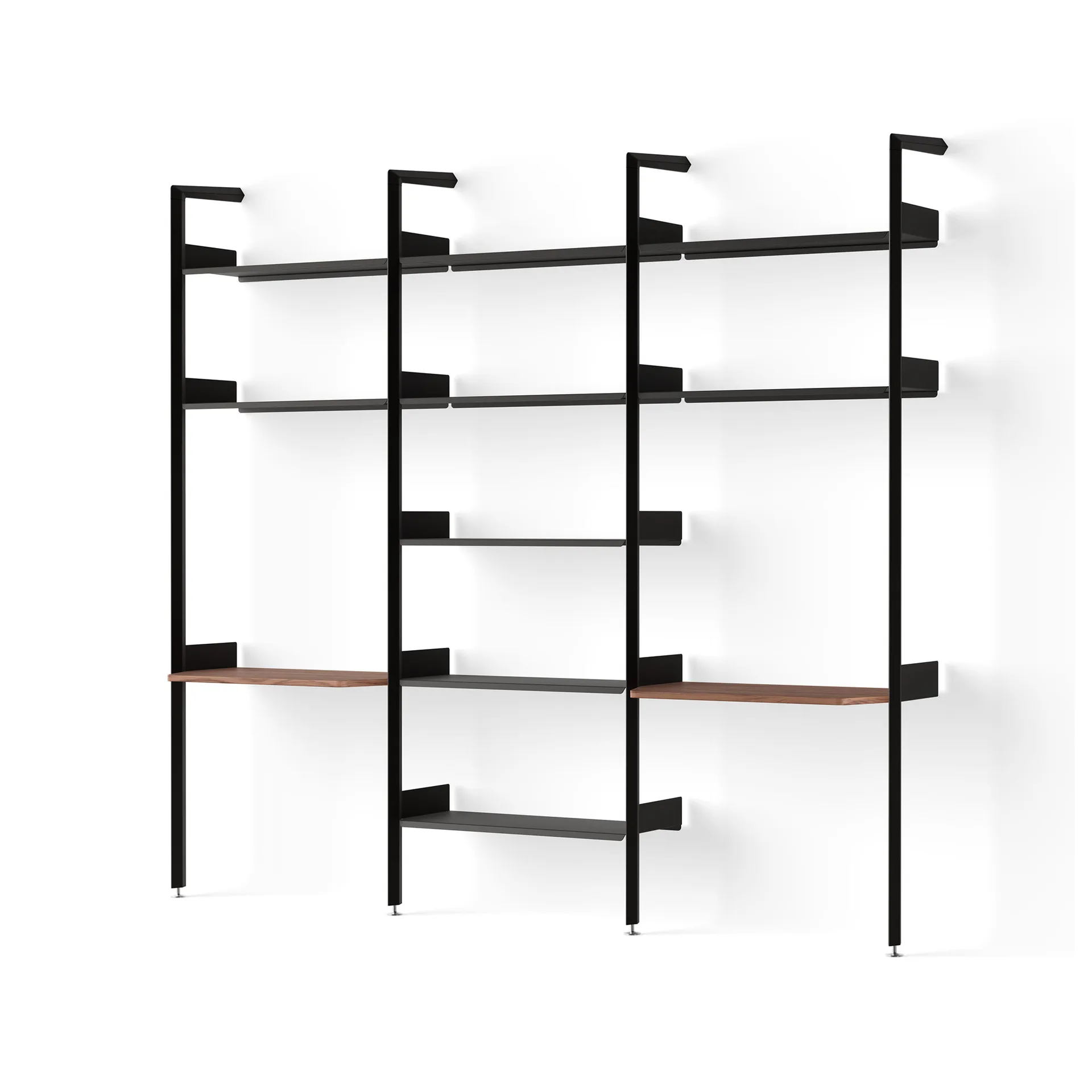 Rombe hylla konfiguration I antracit &Tradition