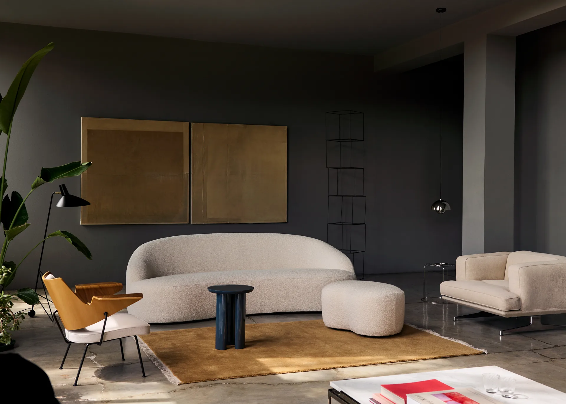 The Moor AP19 matta 200x300cm, Golden brown &Tradition