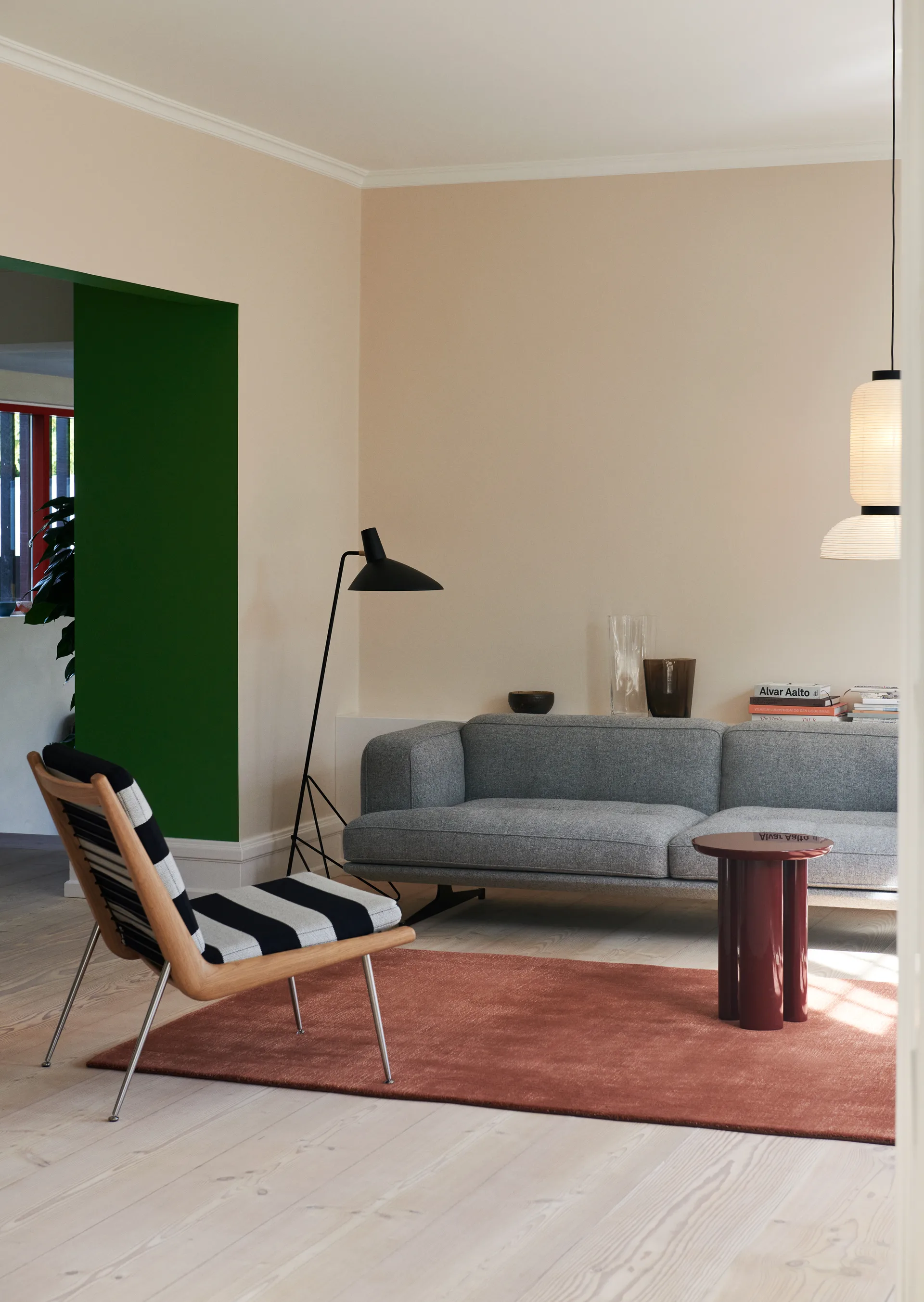 The Moor AP19 matta 200x300cm, Red heather &Tradition