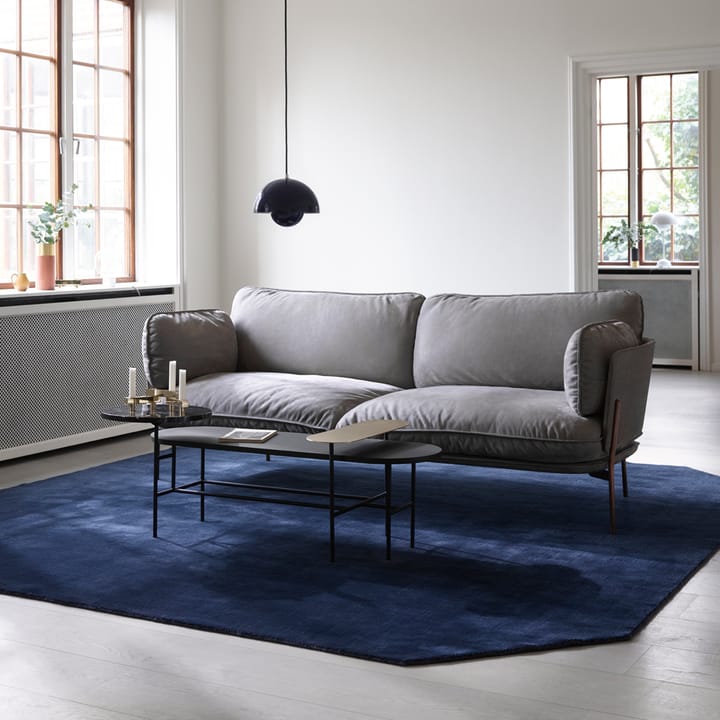 The Moor Rug AP8 matta - midnight blue - &Tradition