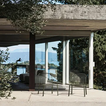 Thorvald SC100 loungestol - Bronze green - &Tradition