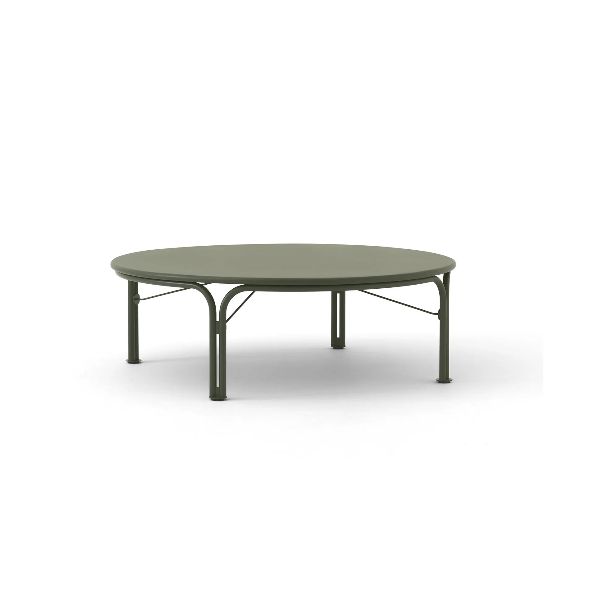 Thorvald SC109 soffbord, Bronze green, Ø115 cm &Tradition
