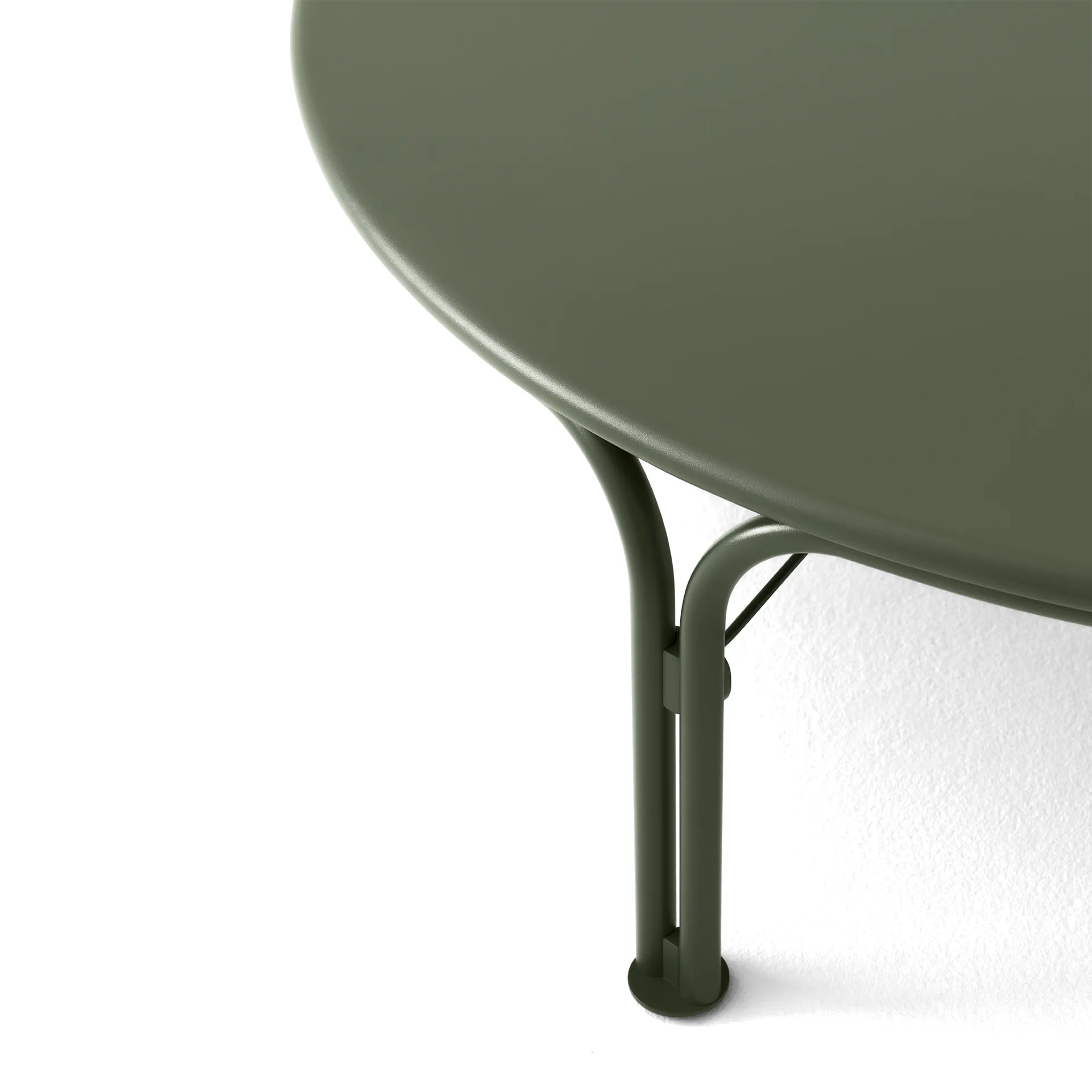 Thorvald SC109 soffbord, Bronze green, Ø115 cm &Tradition
