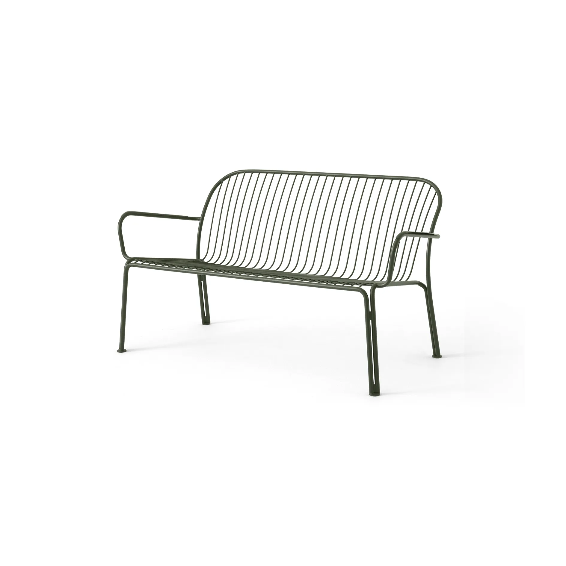 Thorvald SC110 loungesoffa, Bronze green, 143 cm &Tradition
