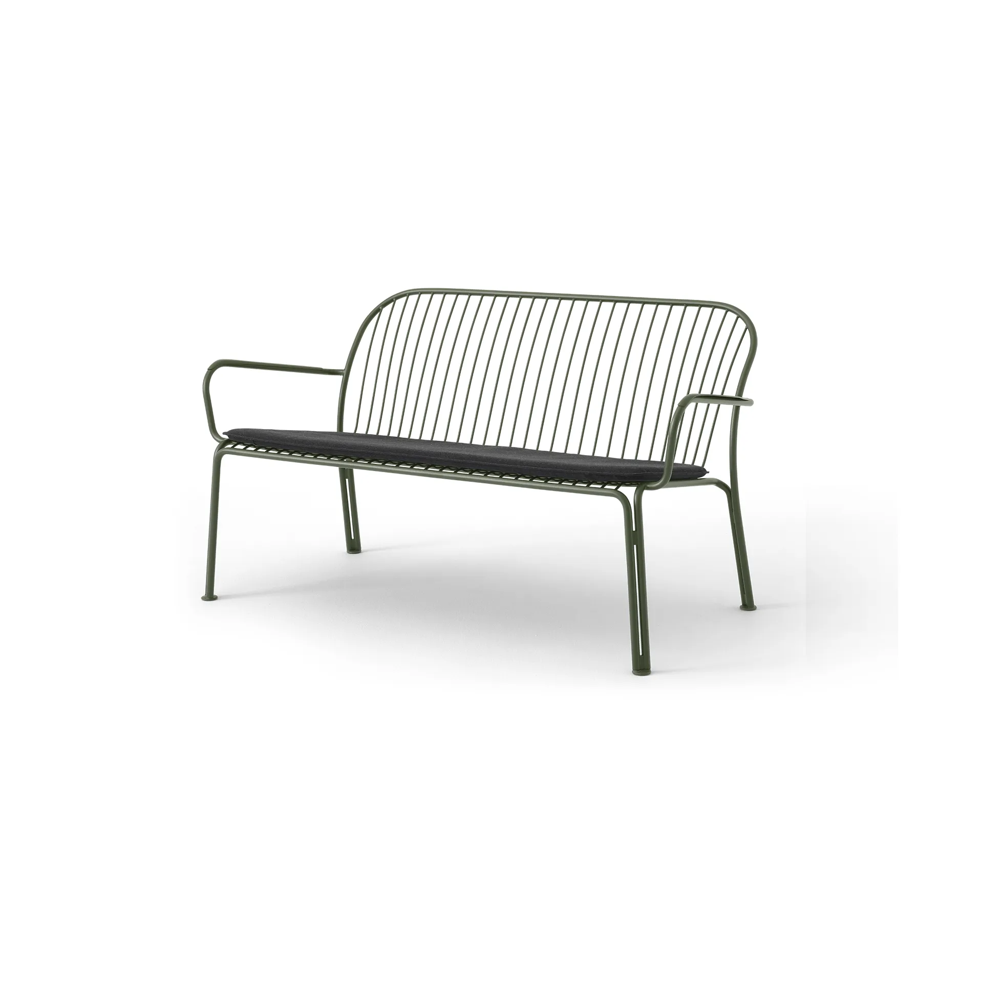 Thorvald SC110 loungesoffa, Bronze green, 143 cm &Tradition