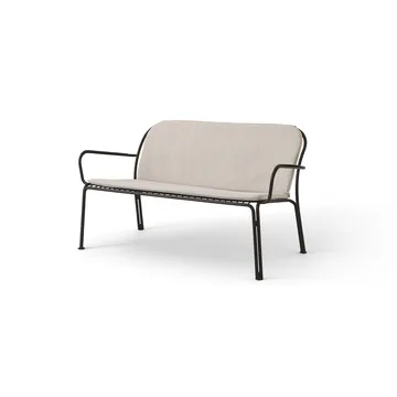 Thorvald SC110 loungesoffa - Warm black, 143 cm - &Tradition
