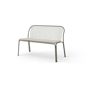 Thorvald SC111 bänk - Bronze green, 129 cm - &Tradition