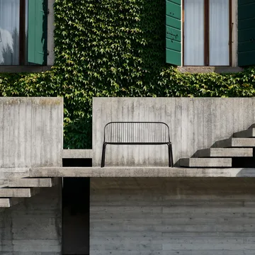 Thorvald SC111 bänk - Warm black, 129 cm - &Tradition