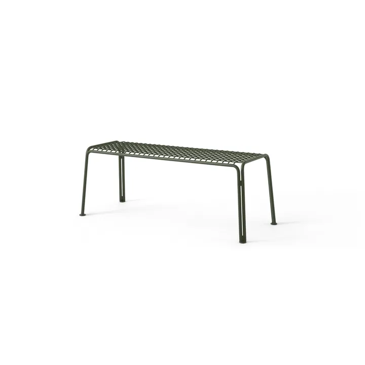 Thorvald SC112 bänk - Bronze green, 125 cm - &Tradition