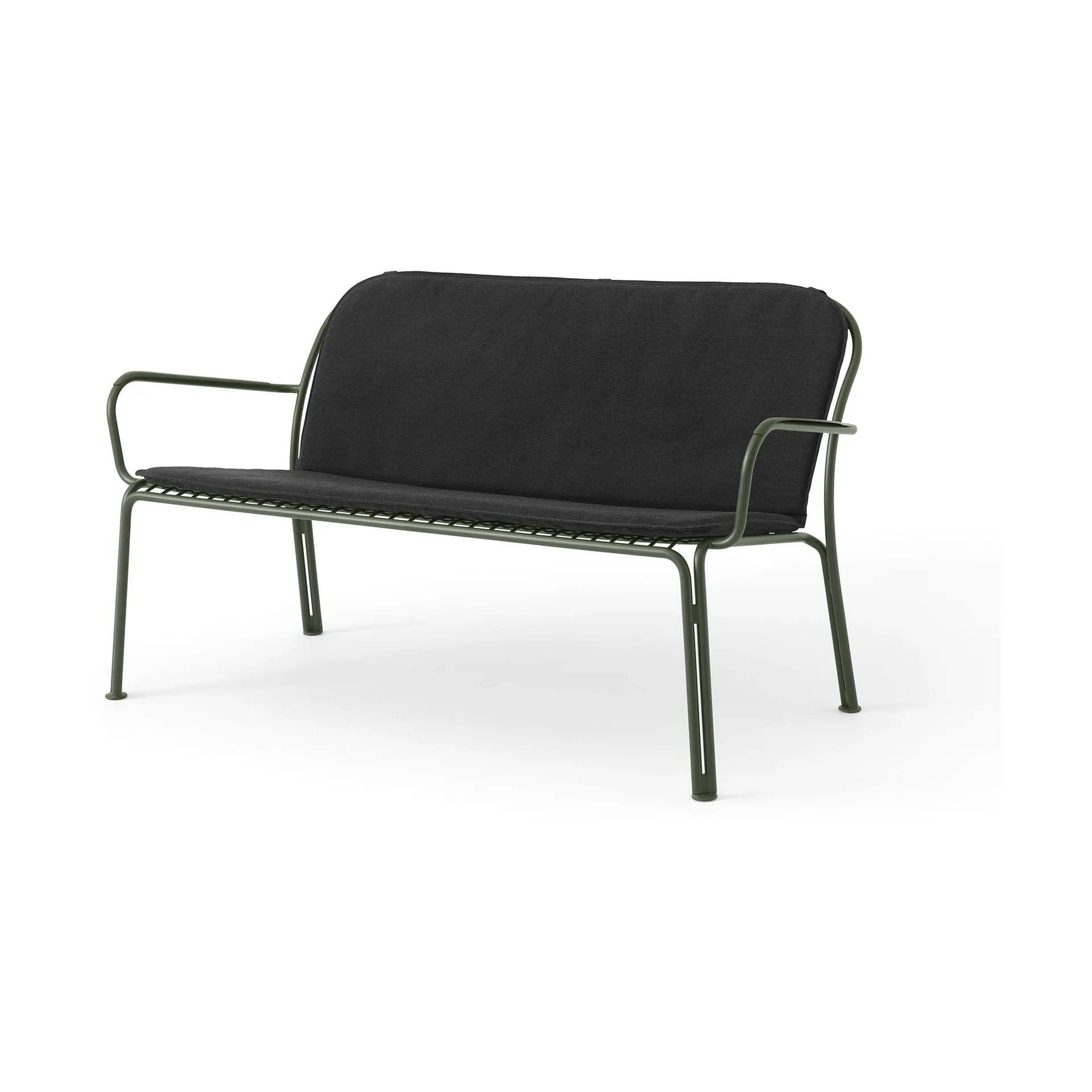 Thorvald sittdyna till bänk SC111, Heritage char, rygg + sits, 122,5 cm &Tradition