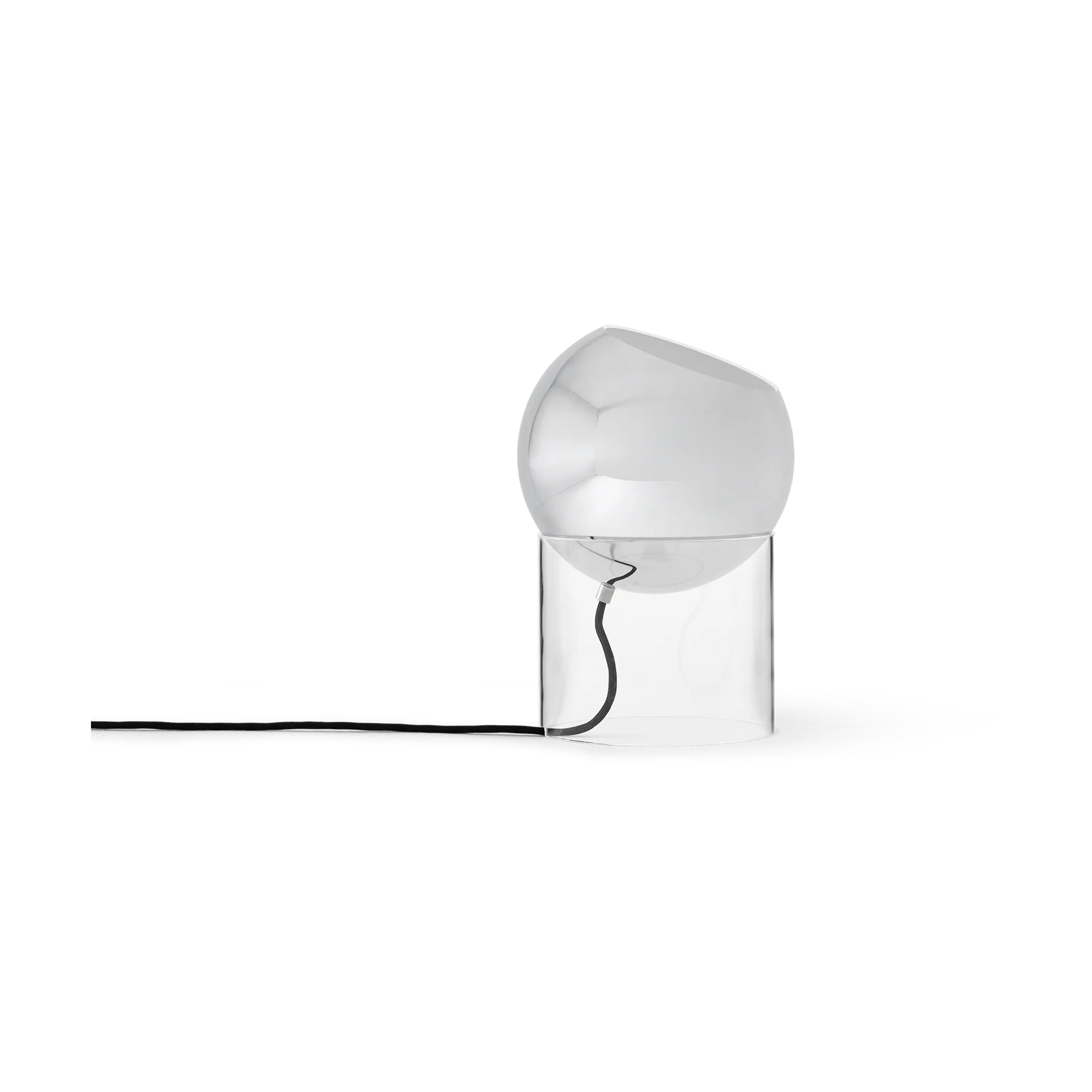 Topan VP13 bordslampa 31,5 cm, Clear-chrome plated &Tradition