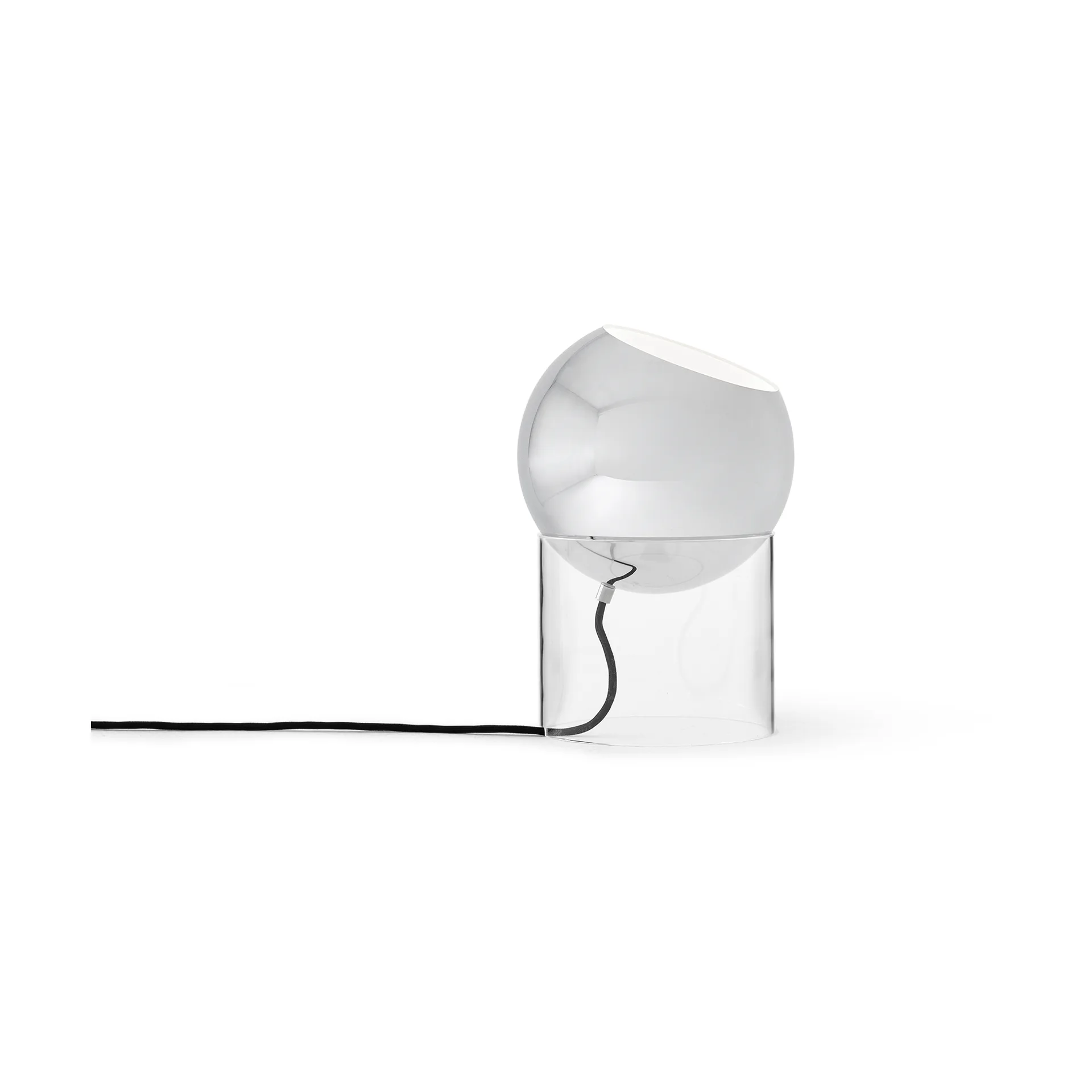 Topan VP13 bordslampa 31,5 cm, Clear-chrome plated &Tradition