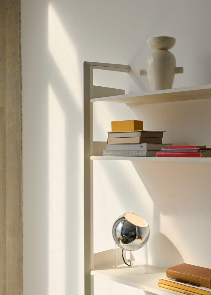 Topan VP13 bordslampa 31,5 cm, Clear-chrome plated &Tradition