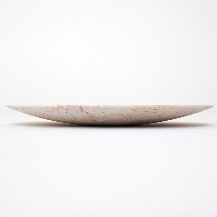 Travertine tallrik SC55, Ø50 cm &Tradition