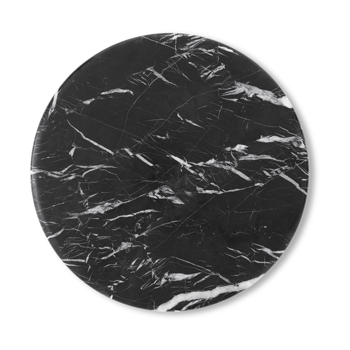 Wire Stool VP11 toppskiva Ø38 cm - Marmor Nero Marquina - &Tradition