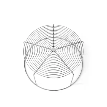 WIre VP17 soffbord - Rostfritt stål, Ø74x36 cm - &Tradition