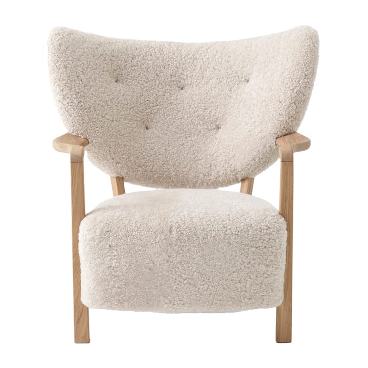Wulff Lounge Chair ATD2 fåtölj - Oljad ek-Moonlight - &Tradition