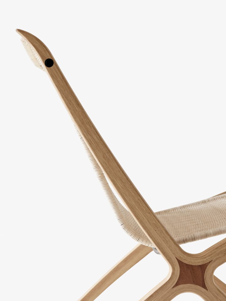 X loungefåtölj HM10, Walnut &Tradition
