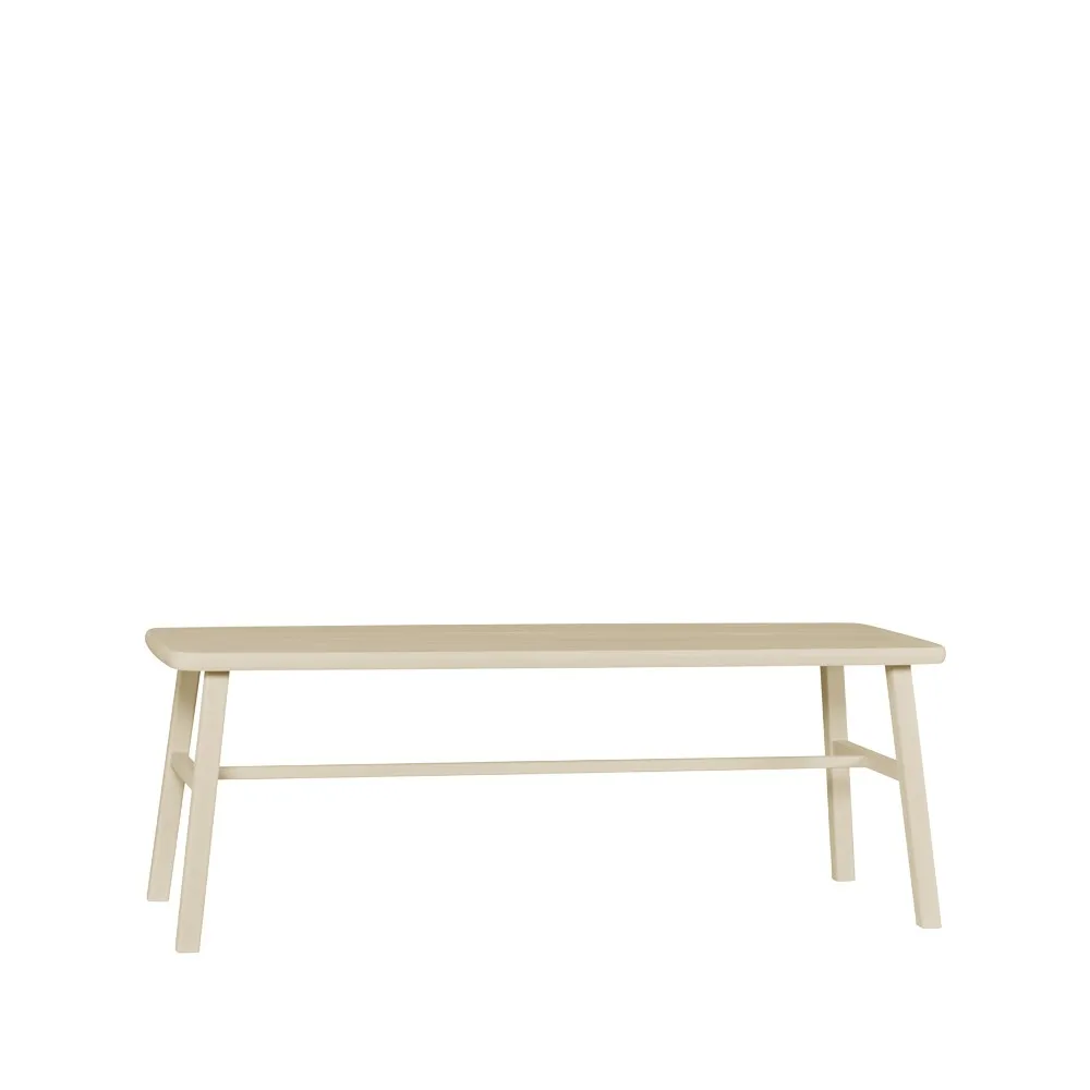 Dagny bänk, Björk hårdvaxolja klar Tre Sekel Möbelsnickeri