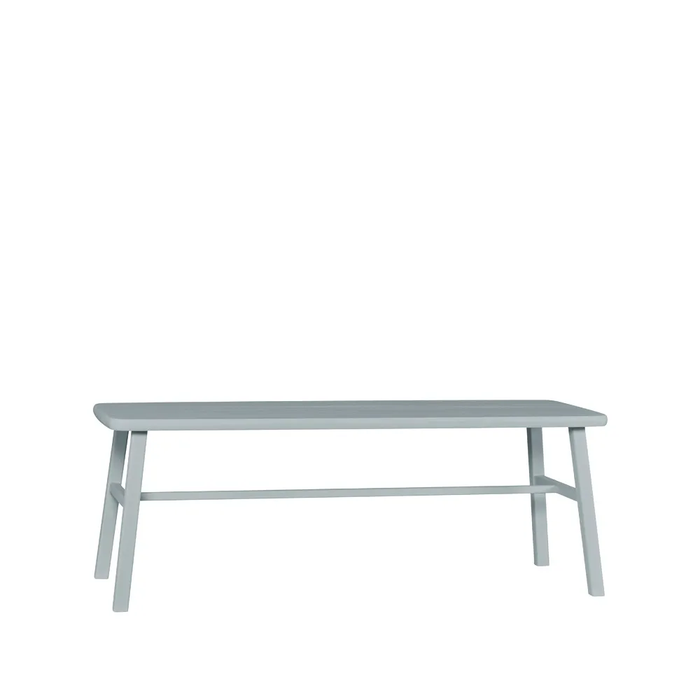 Dagny bänk, Mellanblå äggoljetempera Tre Sekel Möbelsnickeri