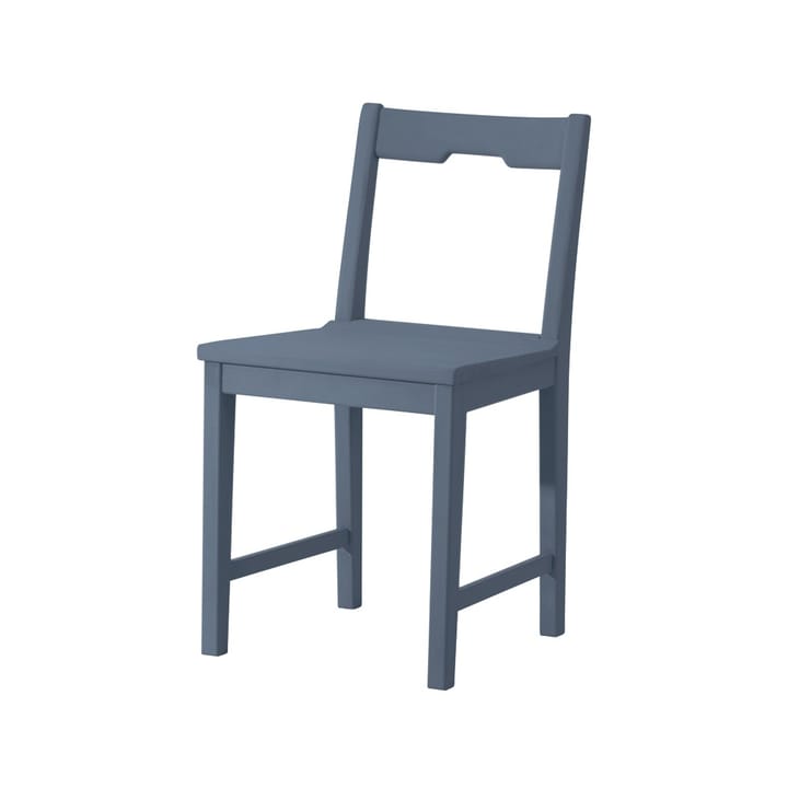 Flinck stol - Blå äggoljetempera - Tre Sekel Möbelsnickeri